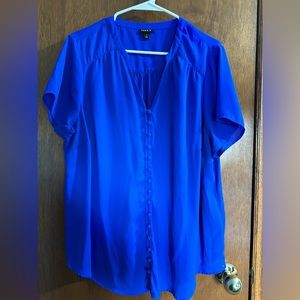 Blue Torrid Blouse Size 1